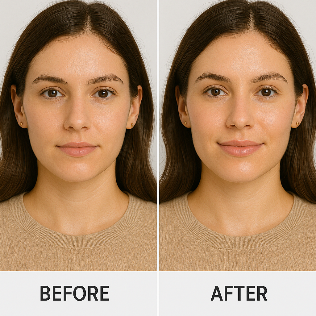 before and after liplase treatment